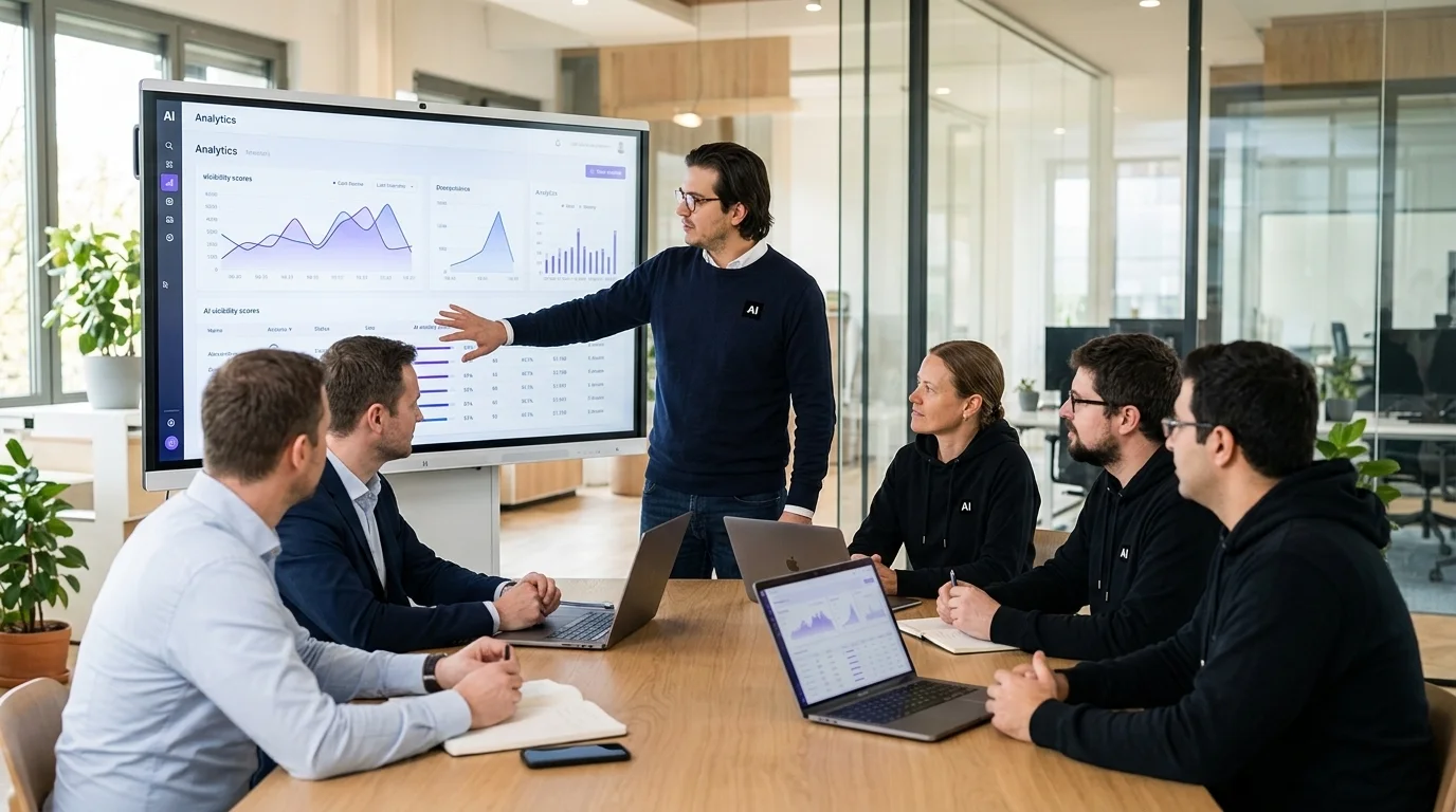 Alexandrya.AI team workshop at a client